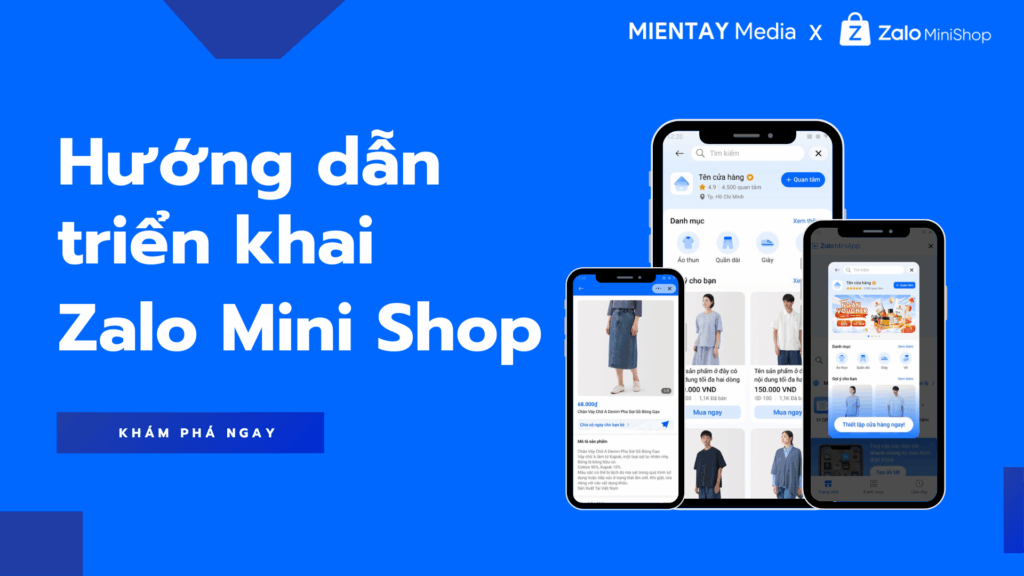 huong dan su dung zalo mini shop mvp mien tay media