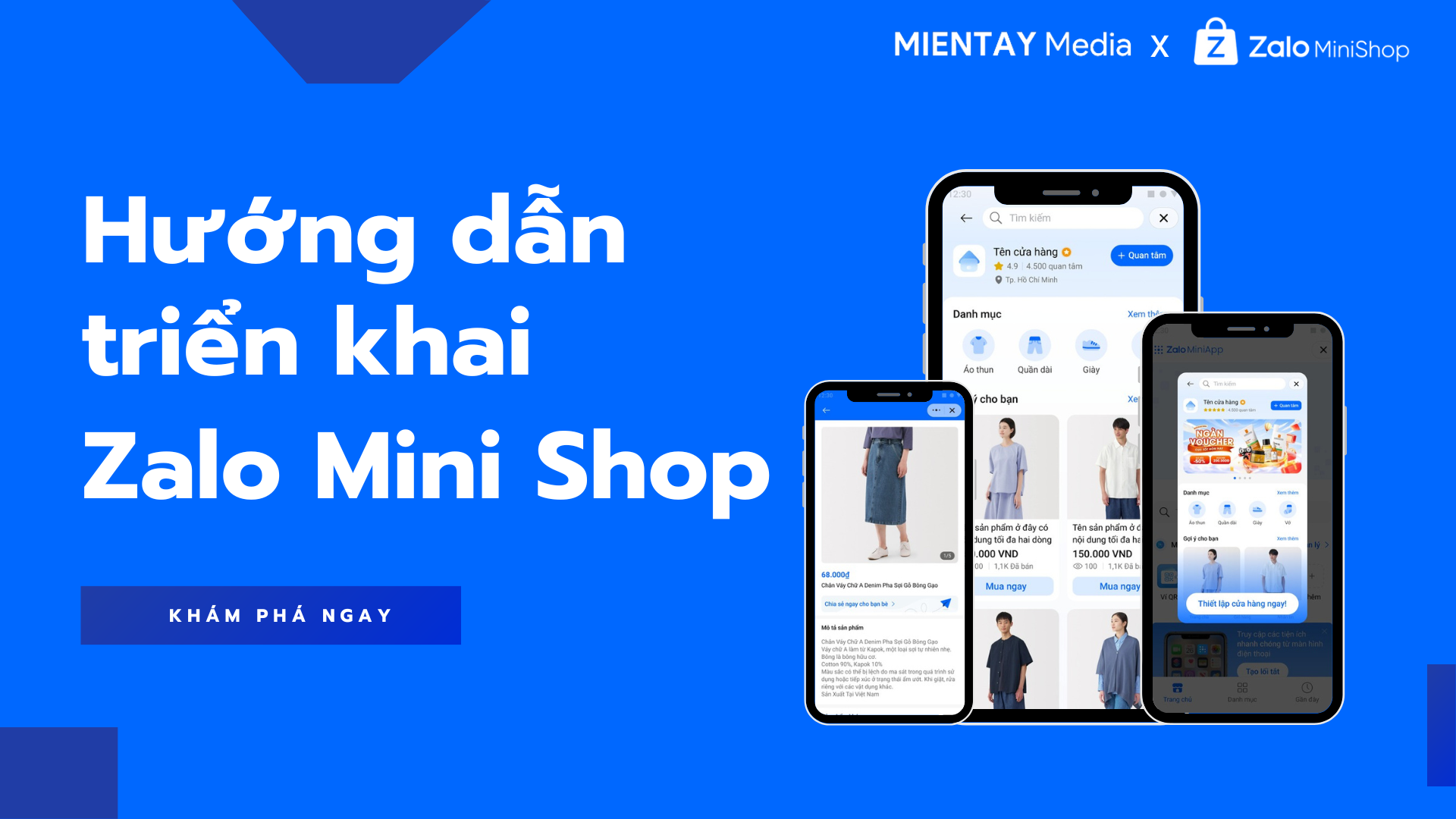 huong dan su dung zalo mini shop mvp mien tay media
